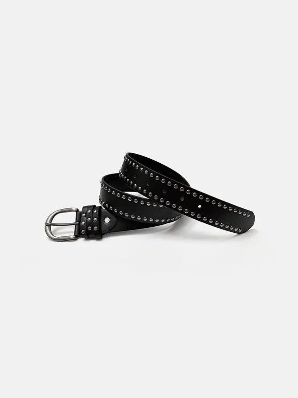 Jewelry Double Row Stud Belt Size ONE SIZE - 7 Thumbnail
