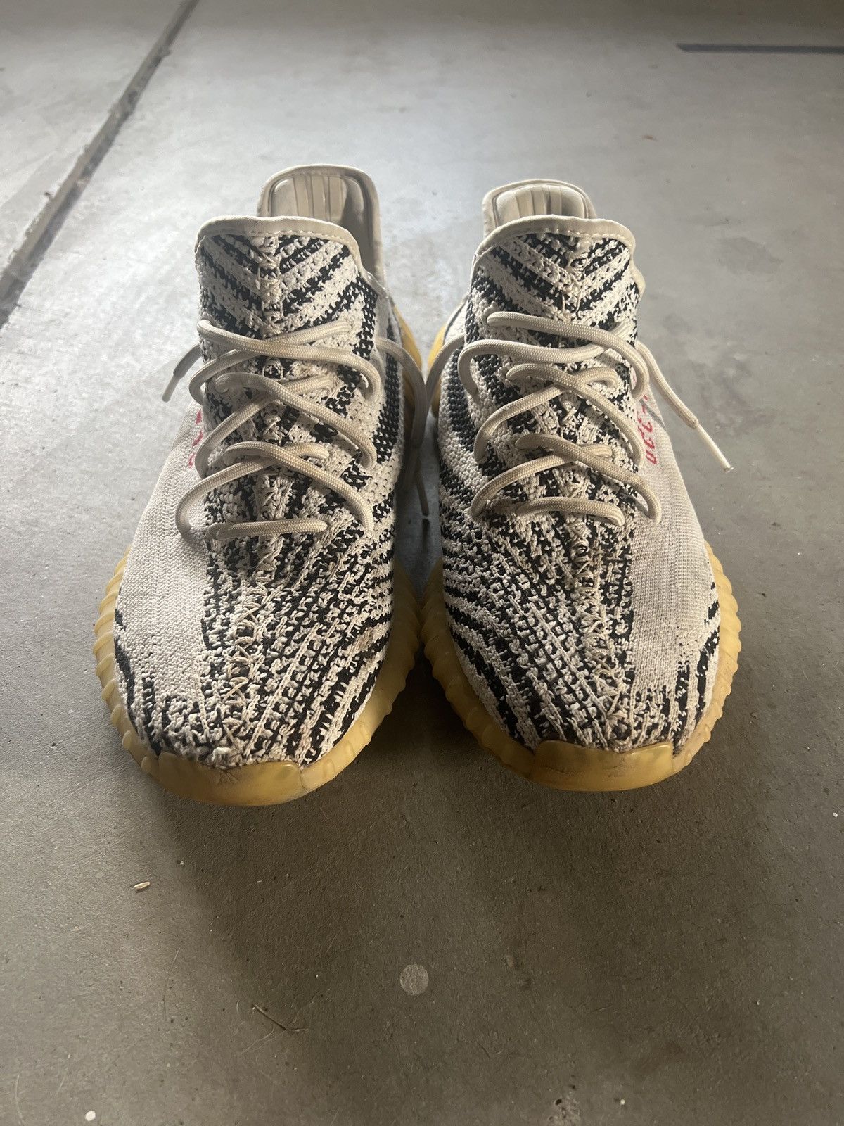 Yeezy Adidas Yeezy Boost 350V2 Zebra Size US 10.5 / EU 43-44 - 3 Thumbnail