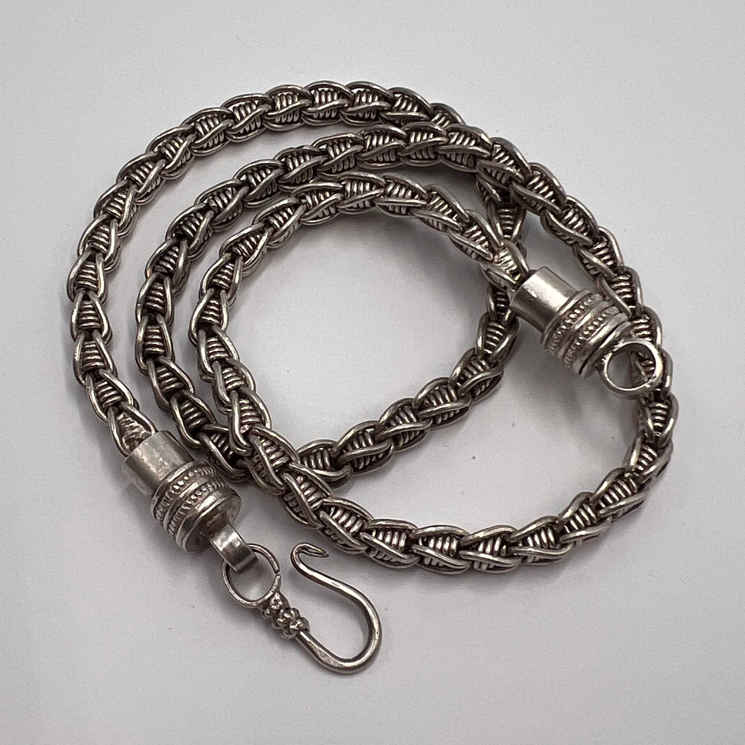Rare Vintage Sterling Silver 925 Chain Necklace Jewelry
