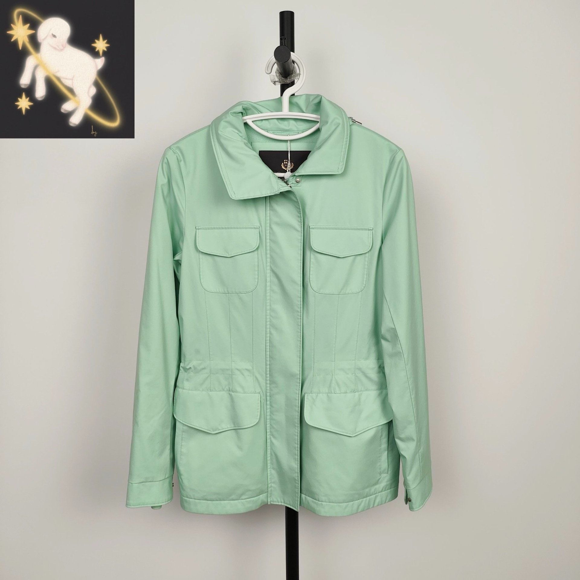 Loro Piana Loro Piana Green Jacket 38 Women Size S / US 4 / IT 40 - 1 Thumbnail