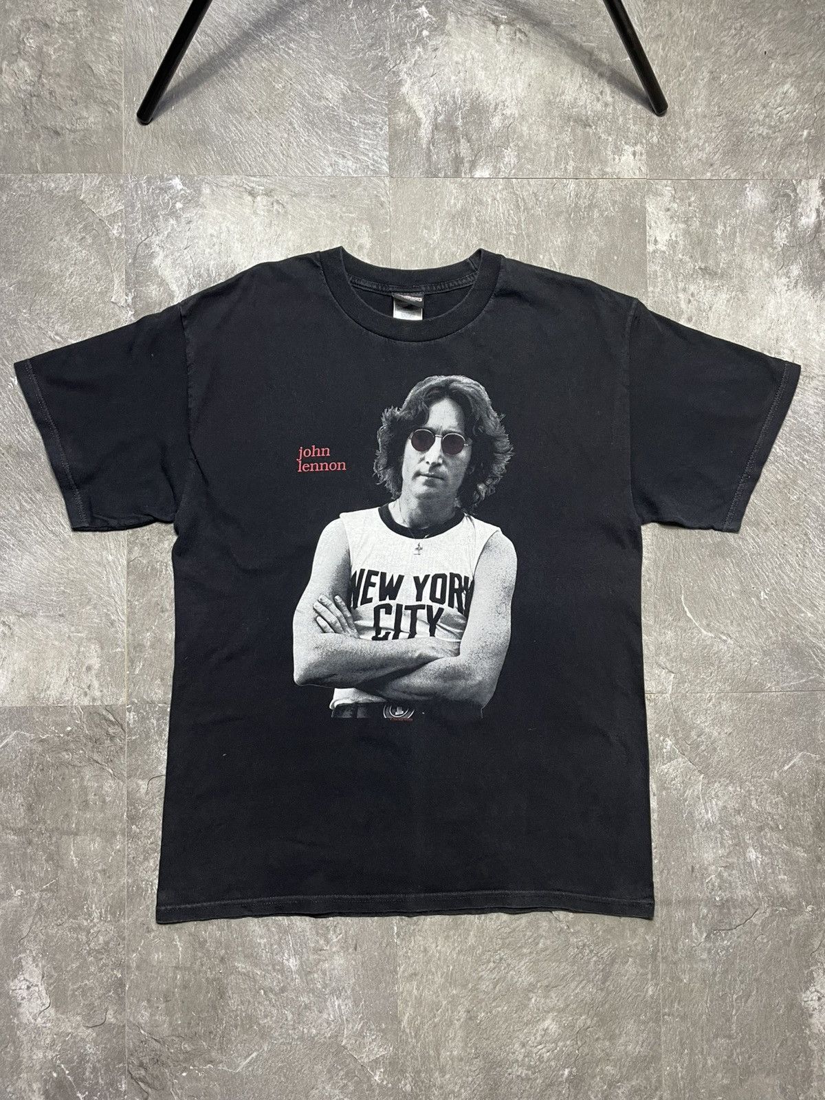 Band Tees Vintage John Lonnon New York City Band Tee Rare Size US L / EU 52-54 / 3 - 1 Thumbnail