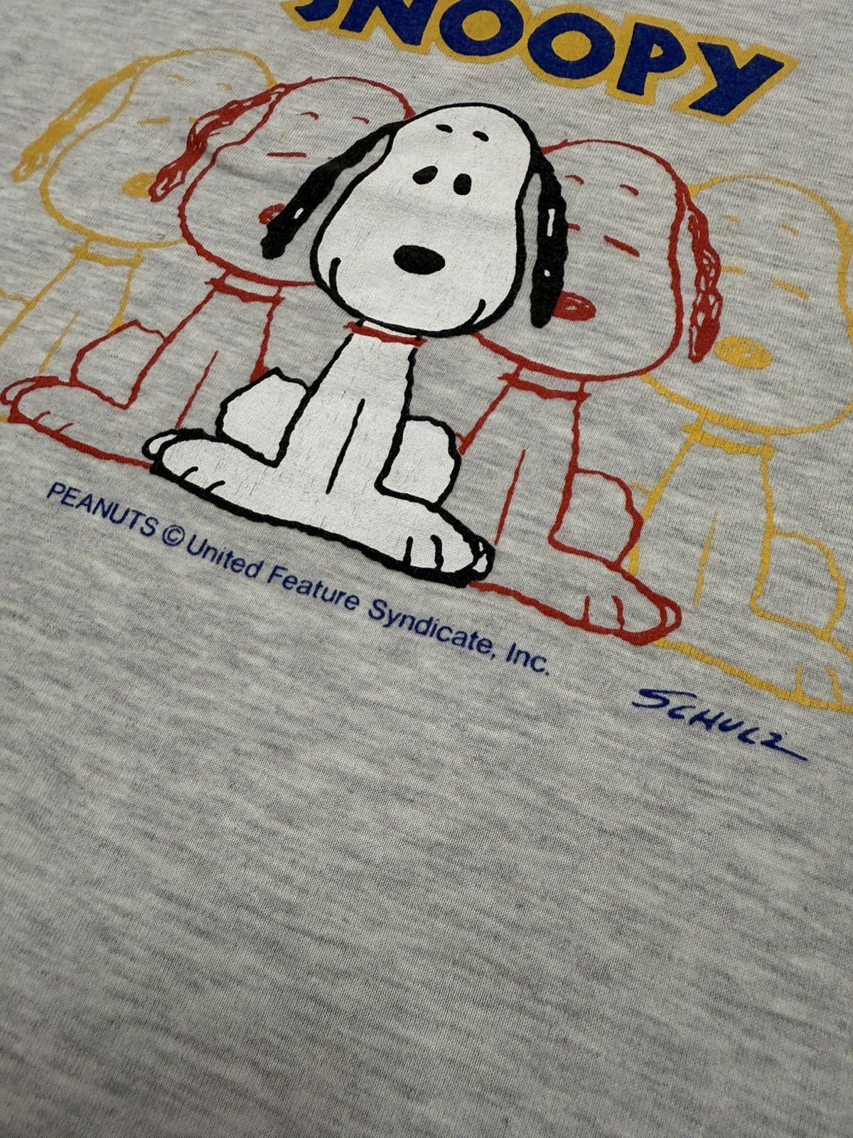 Vintage Vintage Men’s Garment Peanuts Snoopy Longsleeve Tshirt Size US S / EU 44-46 / 1 - 7 Thumbnail