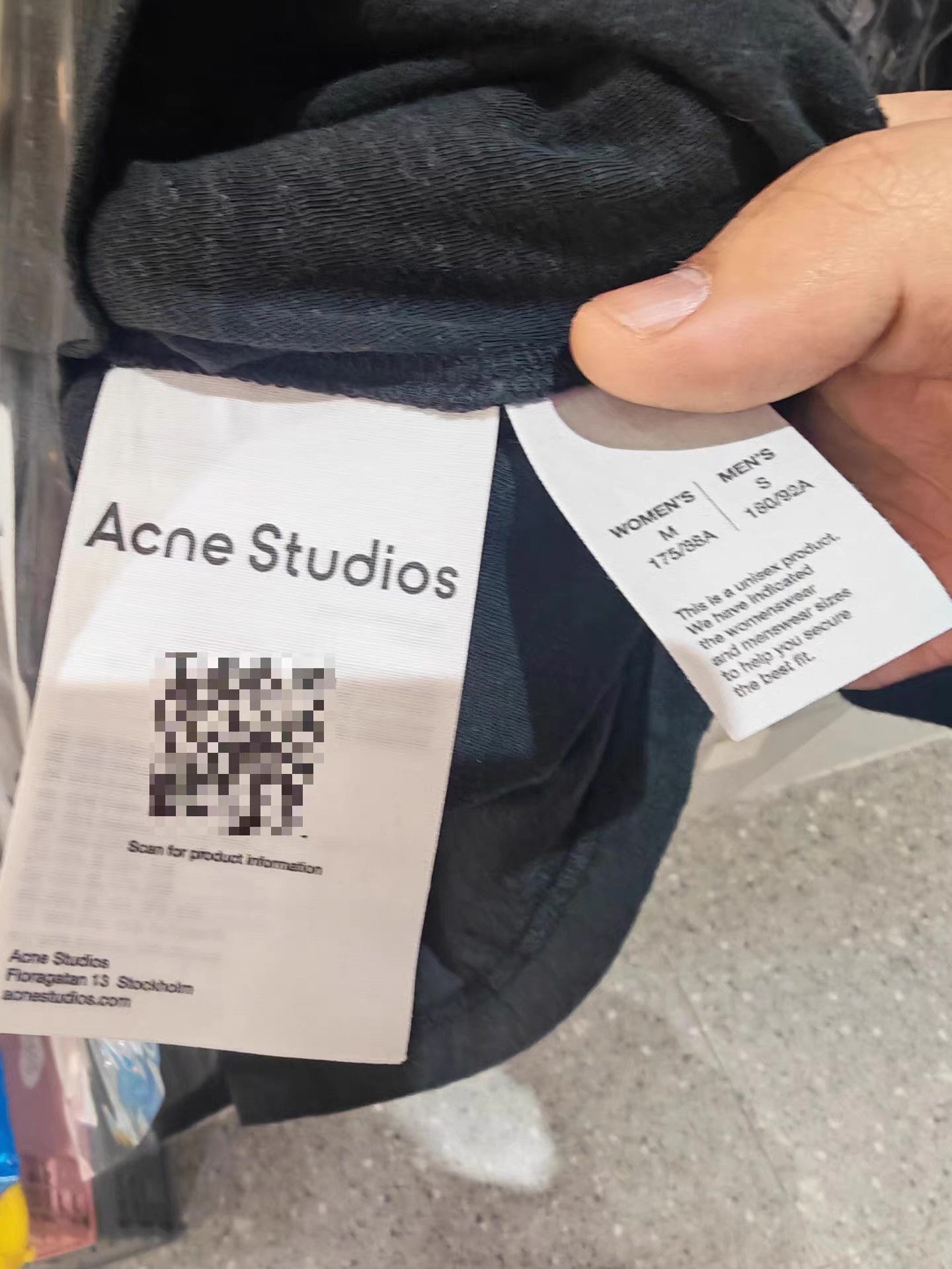 Acne Studios Acne Studios New 1996 Logo Print Short Sleeve Tee Q15 Size US S / EU 44-46 / 1 - 4 Thumbnail