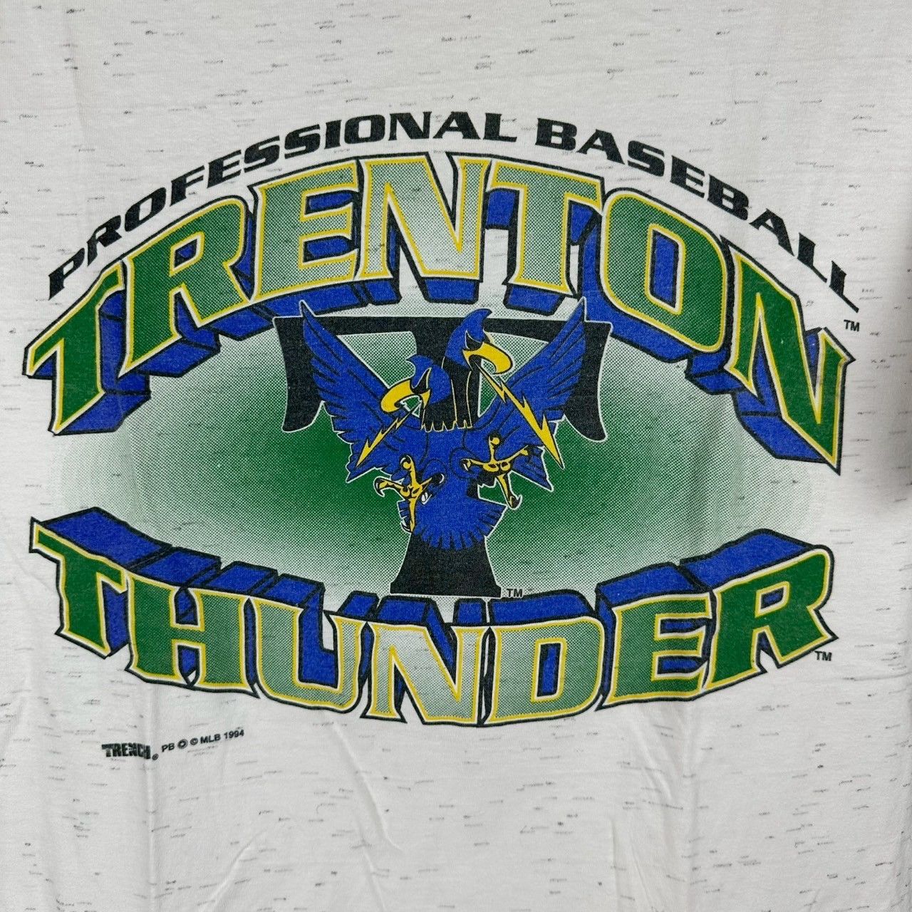 MLB × Vintage Vintage 1994 Trenton Thunder Baseball MLB Medium T-shirt Size US M / EU 48-50 / 2 - 5 Thumbnail