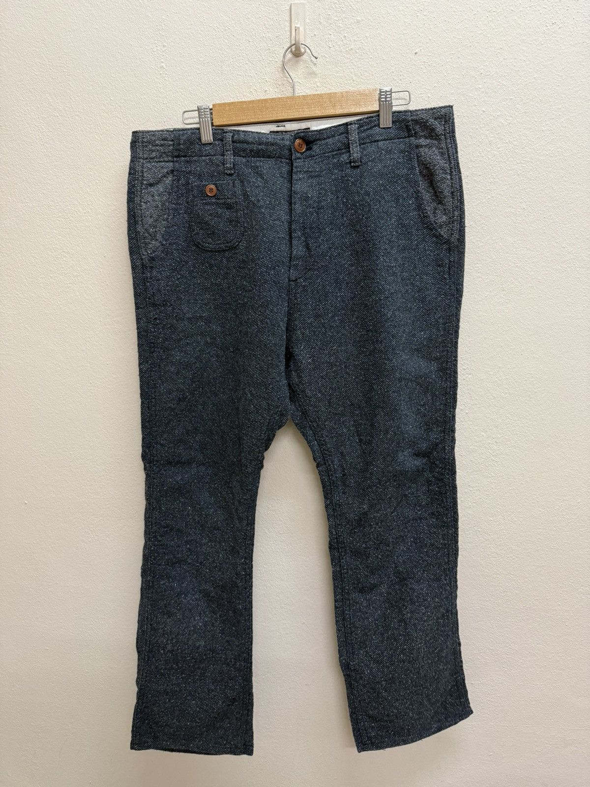 Edition Japan × Japanese Brand Mc Apache Fabrique Au Japon Wool Casual Pants Size US 34 / EU 50 - 21 Thumbnail