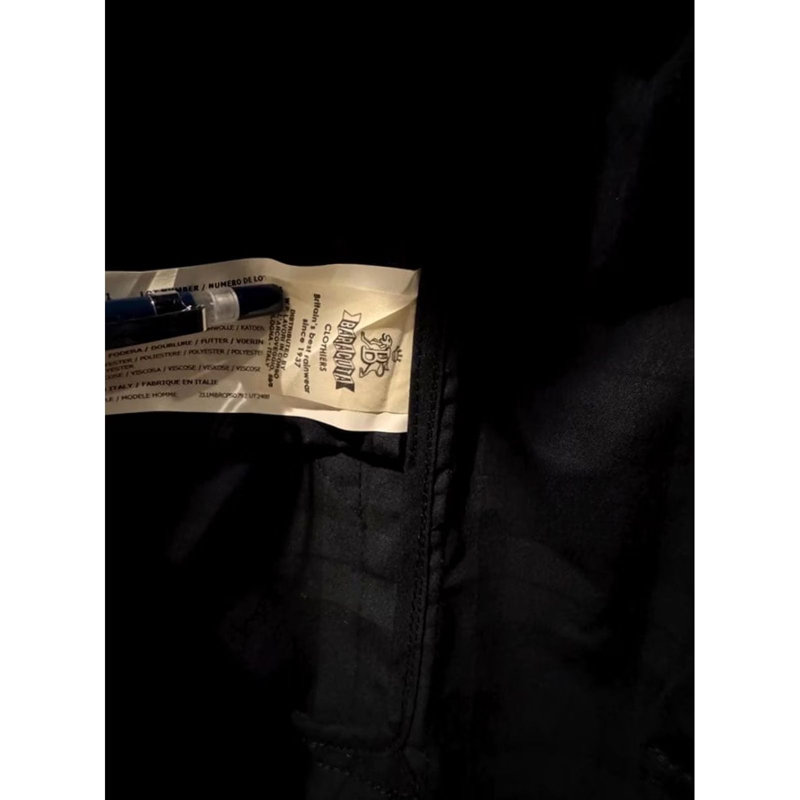 Engineered Garments BARACUTA X ENGINEERED GARMENTS JACKET MEN BLACK POLYESTER SIZE L USED Size US L / EU 52-54 / 3 - 6 Thumbnail