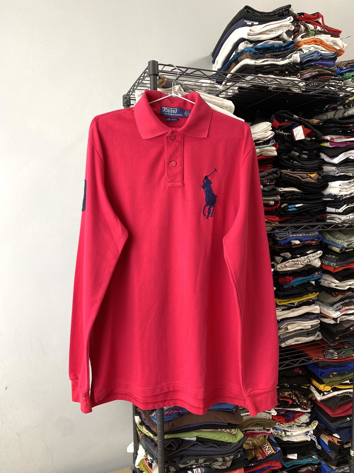 Polo Ralph Lauren Vintage Polo Ralph Lauren Rugby Longsleeve Kanye West Size US XXL / EU 58 / 5 - 1 Thumbnail