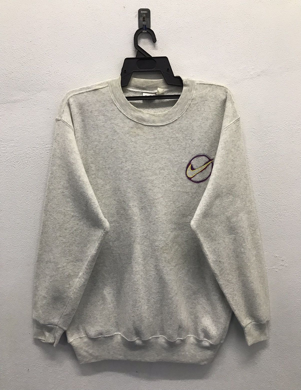 Nike × Vintage Vintage Nike Big Logo Sweatshirt Size US L / EU 52-54 / 3 - 2 Thumbnail