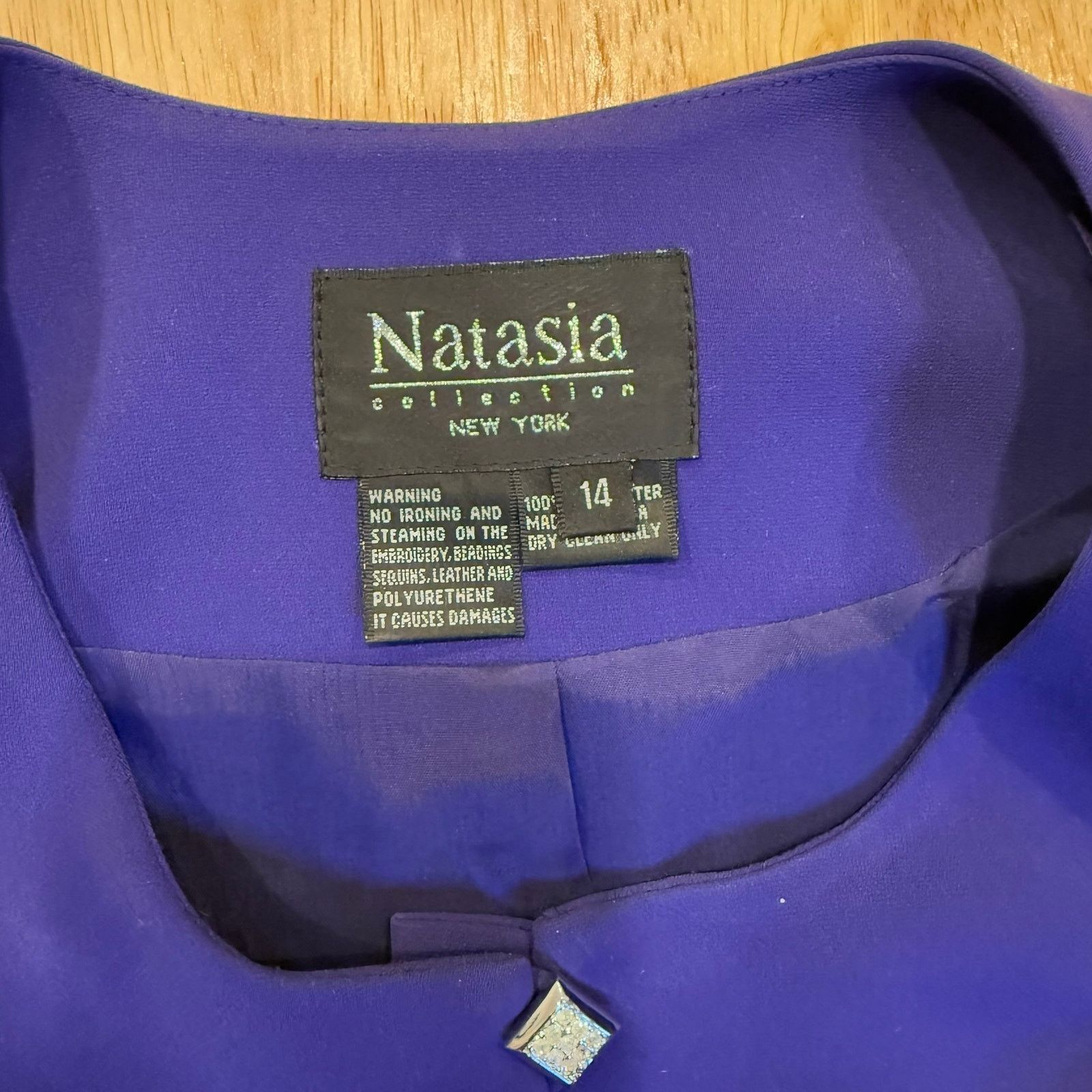 Natasha Zinko Natasia Vintage Suit Set Skirt Scarf jacket size 14 Size XL / US 12-14 / IT 48-50 - 4 Thumbnail
