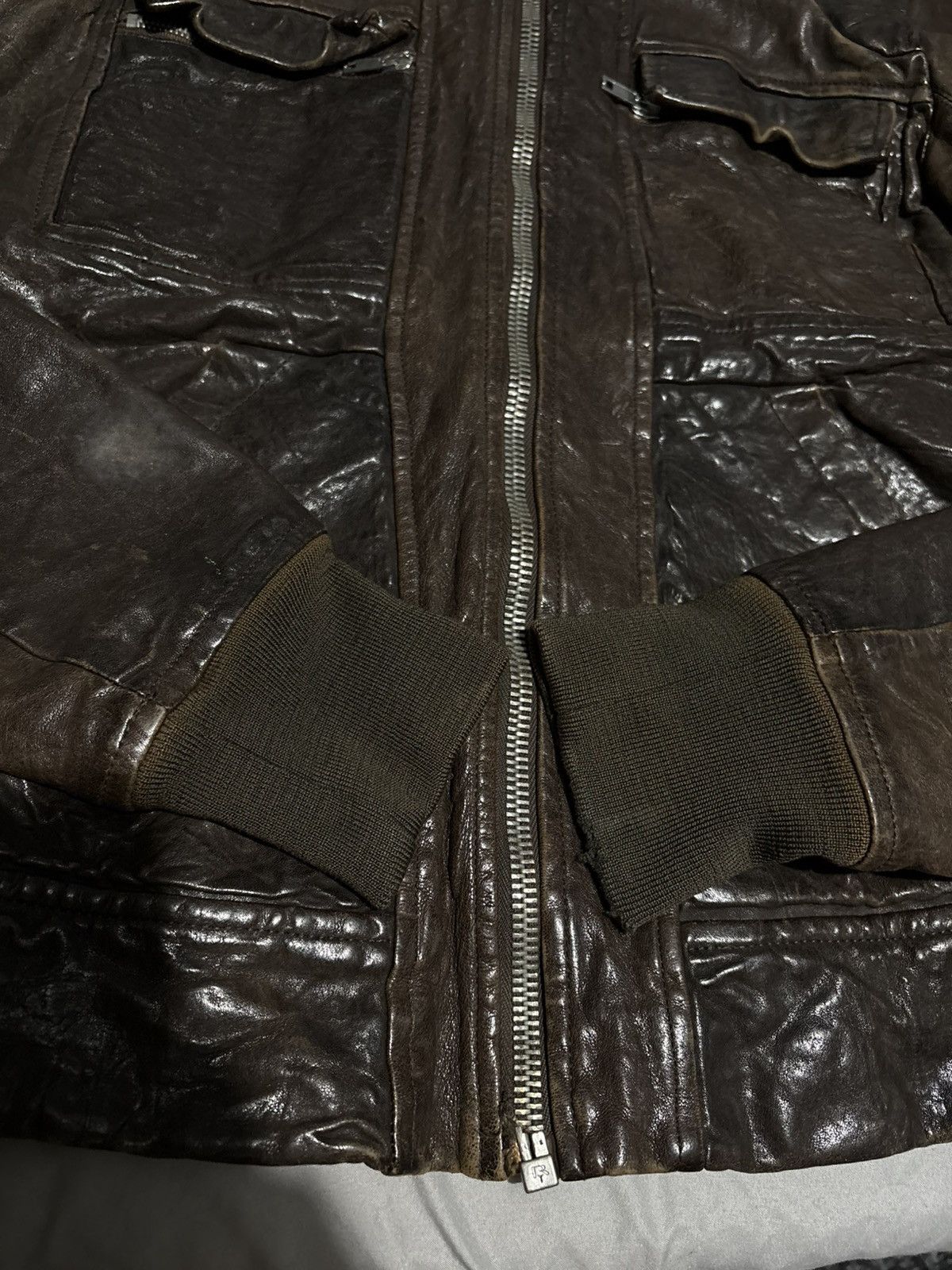 Rick Owens FW08 Rick Owens Stag Leather Jacket Olmar Mirta Bruiser rare Size US S / EU 44-46 / 1 - 18 Thumbnail