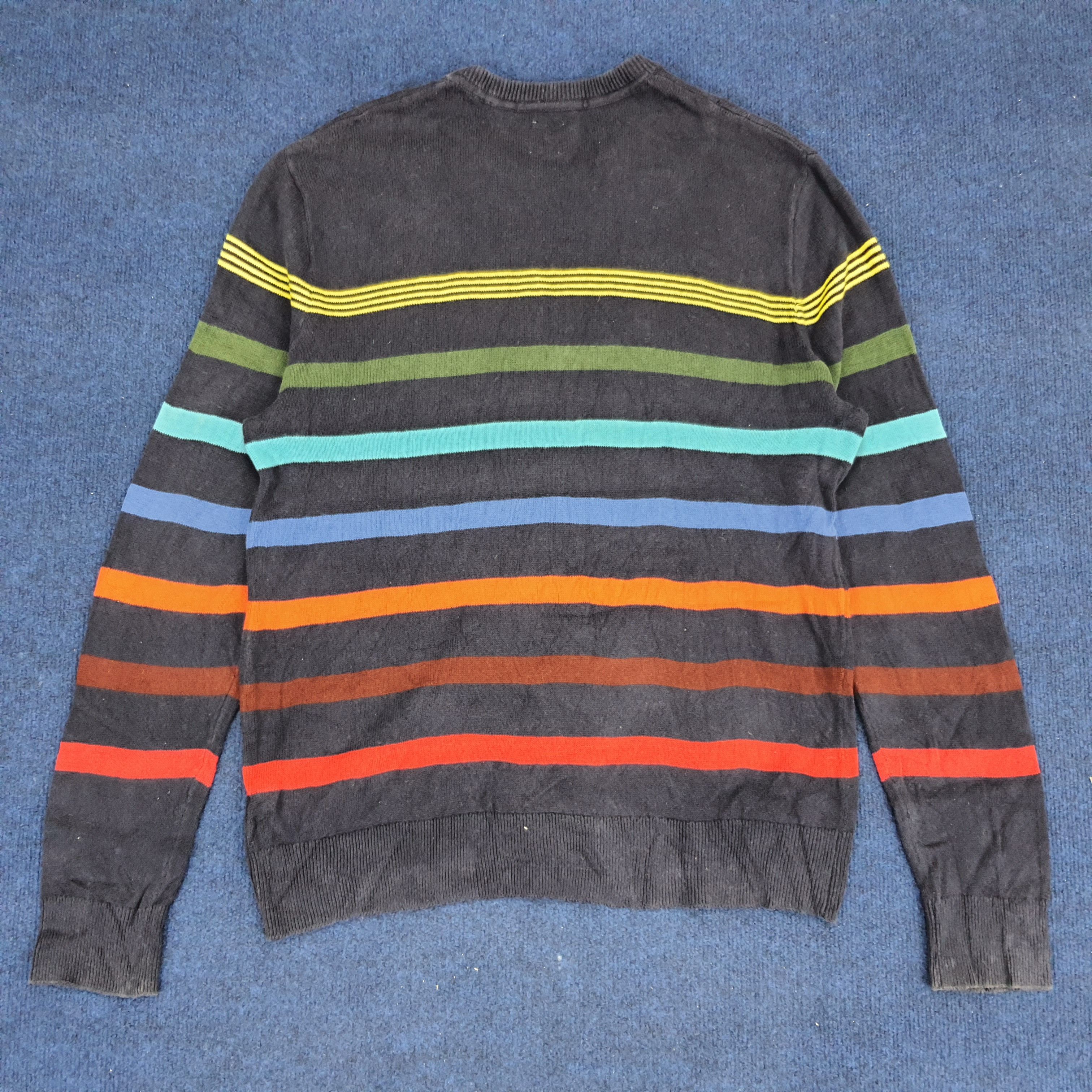 Gap × Vintage Vintage GAP Striped Sweatshirts Size US M / EU 48-50 / 2 - 3 Thumbnail