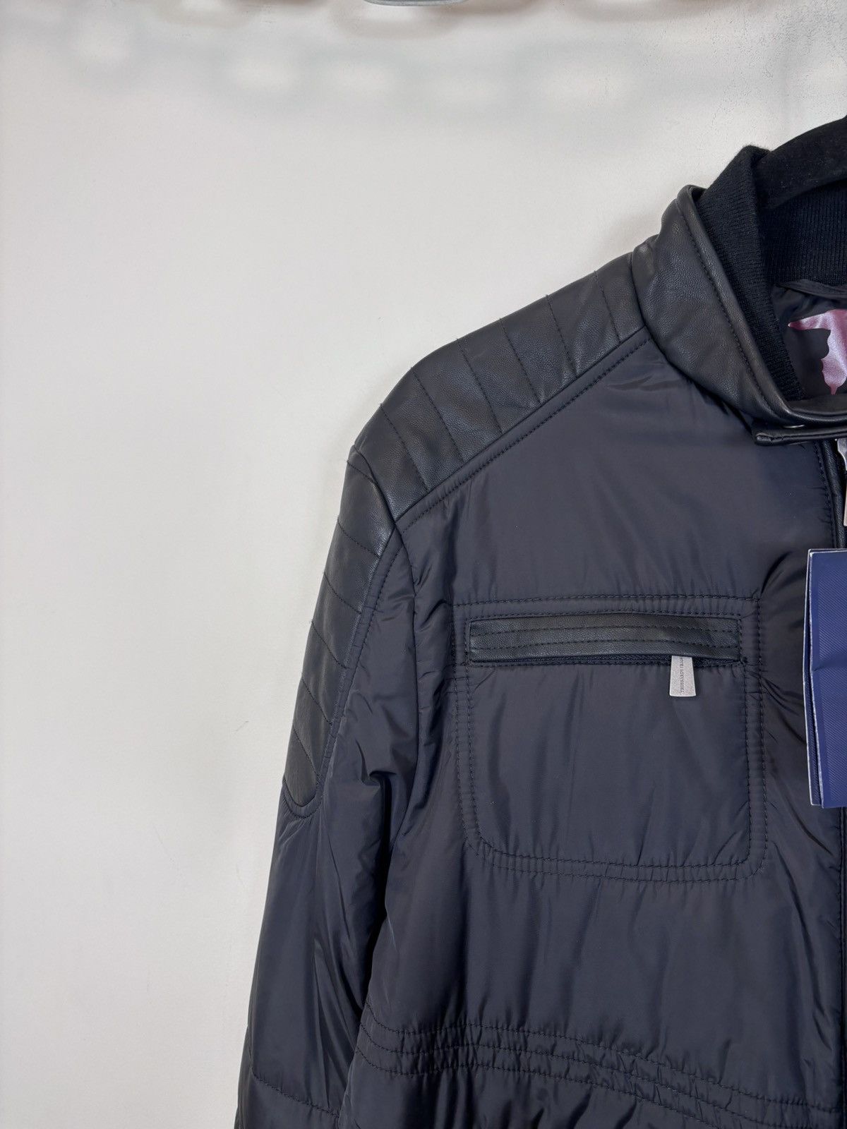 Trussardi Trussardi Jeans NWT Men’s Black Italian Luxury Bomber Jacket Size US M / EU 48-50 / 2 - 6 Thumbnail