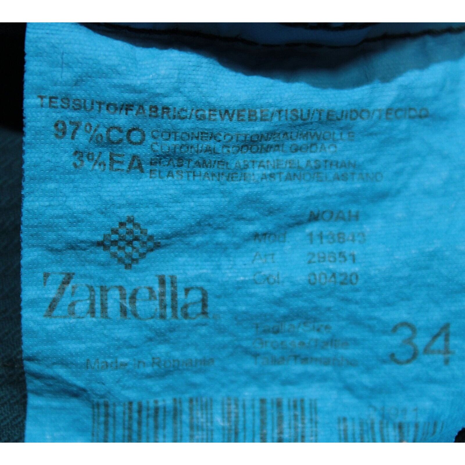Zanella Zanella New with tags Chino Size 34 US In Blue Size US 34 / EU 50 - 5 Thumbnail