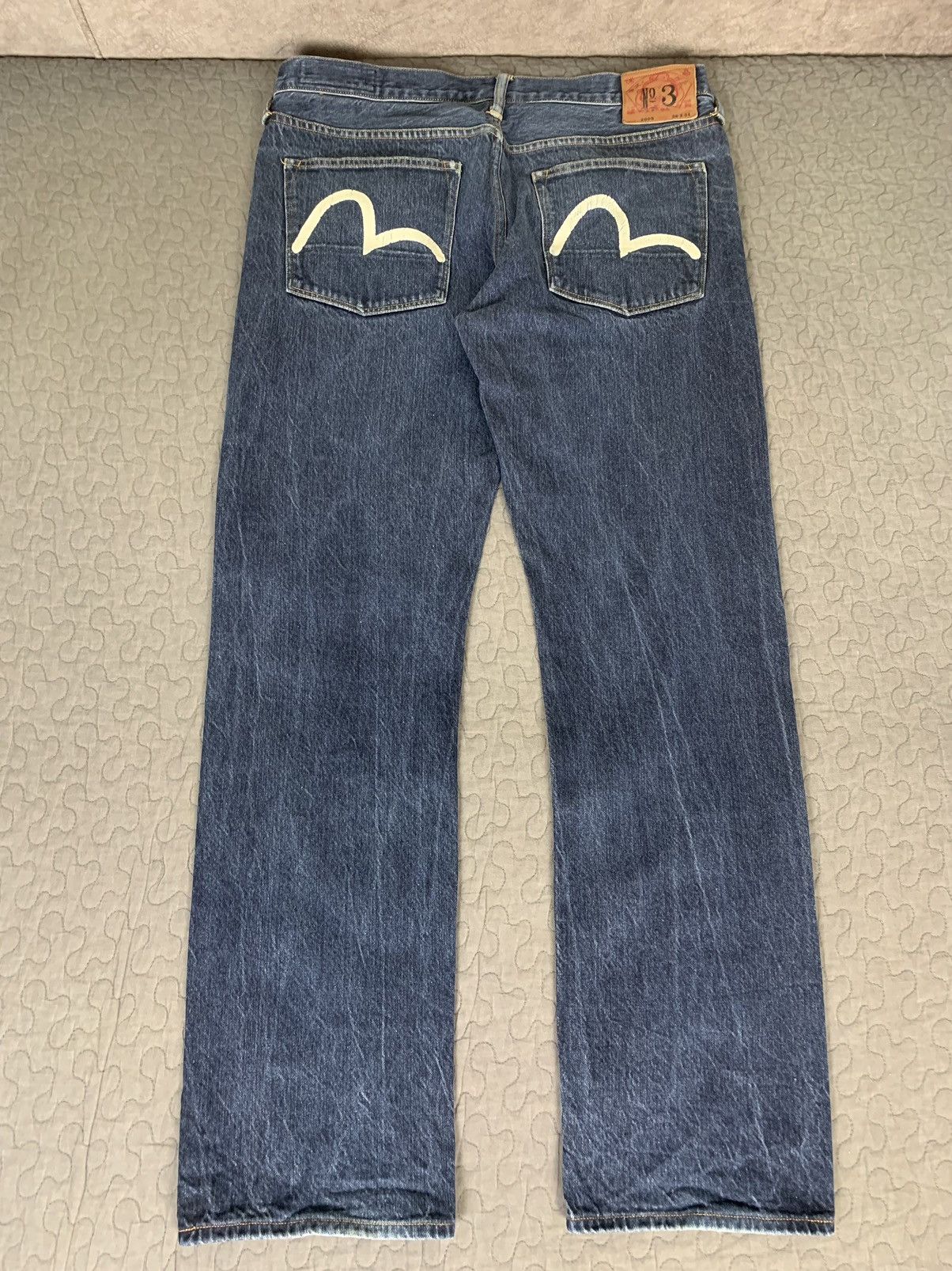Evisu × Japanese Brand × Streetwear Evisu Selvedge Denim Jeans 