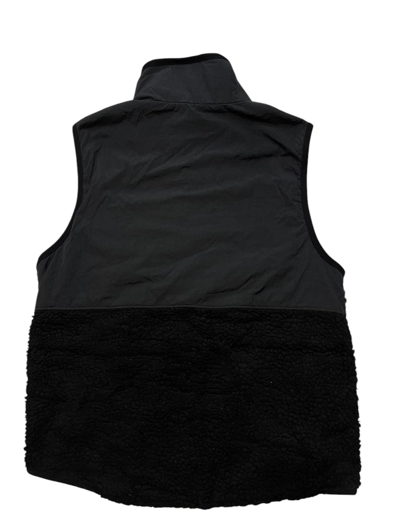 Nike 🔥 AWESOME!! NIKE SHERPA FLEECE GILET- OFF NOIR / BLACK Size US L / EU 52-54 / 3 - 3 Thumbnail