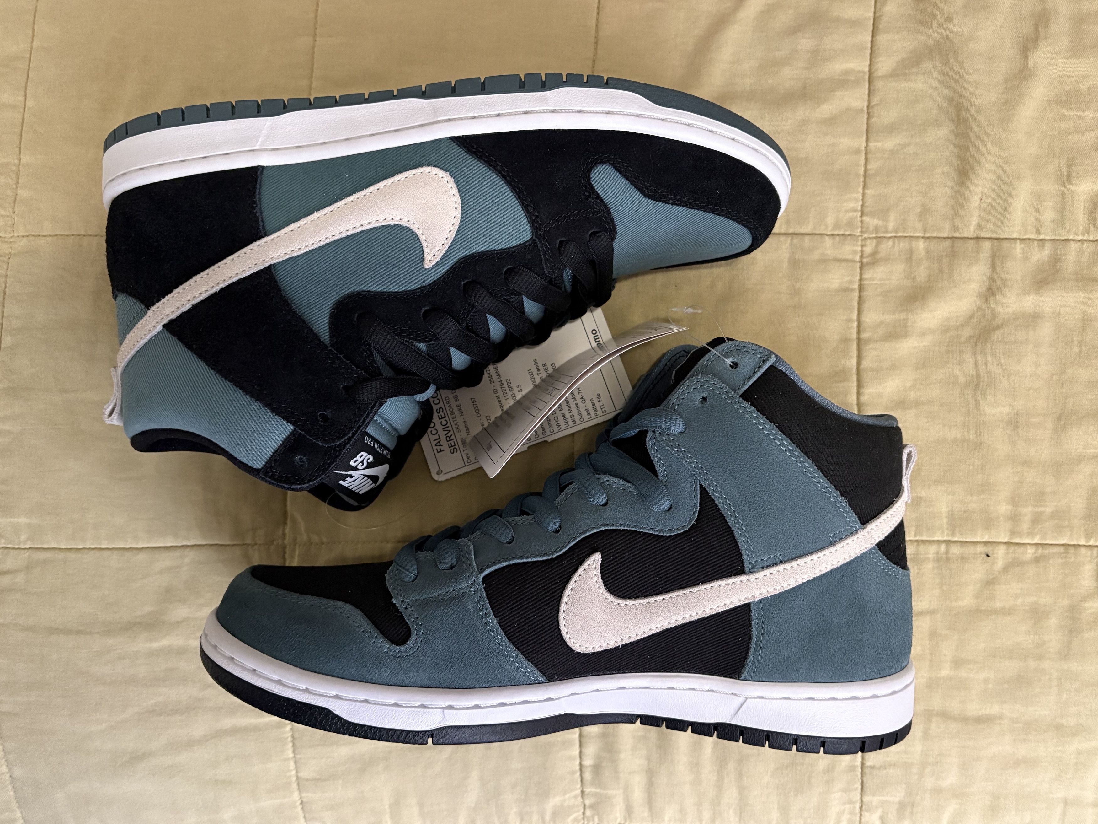 Nike SB Dunk High Pro Mineral Slate Smpls Size US 8.5 / EU 41-42 - 3 Thumbnail