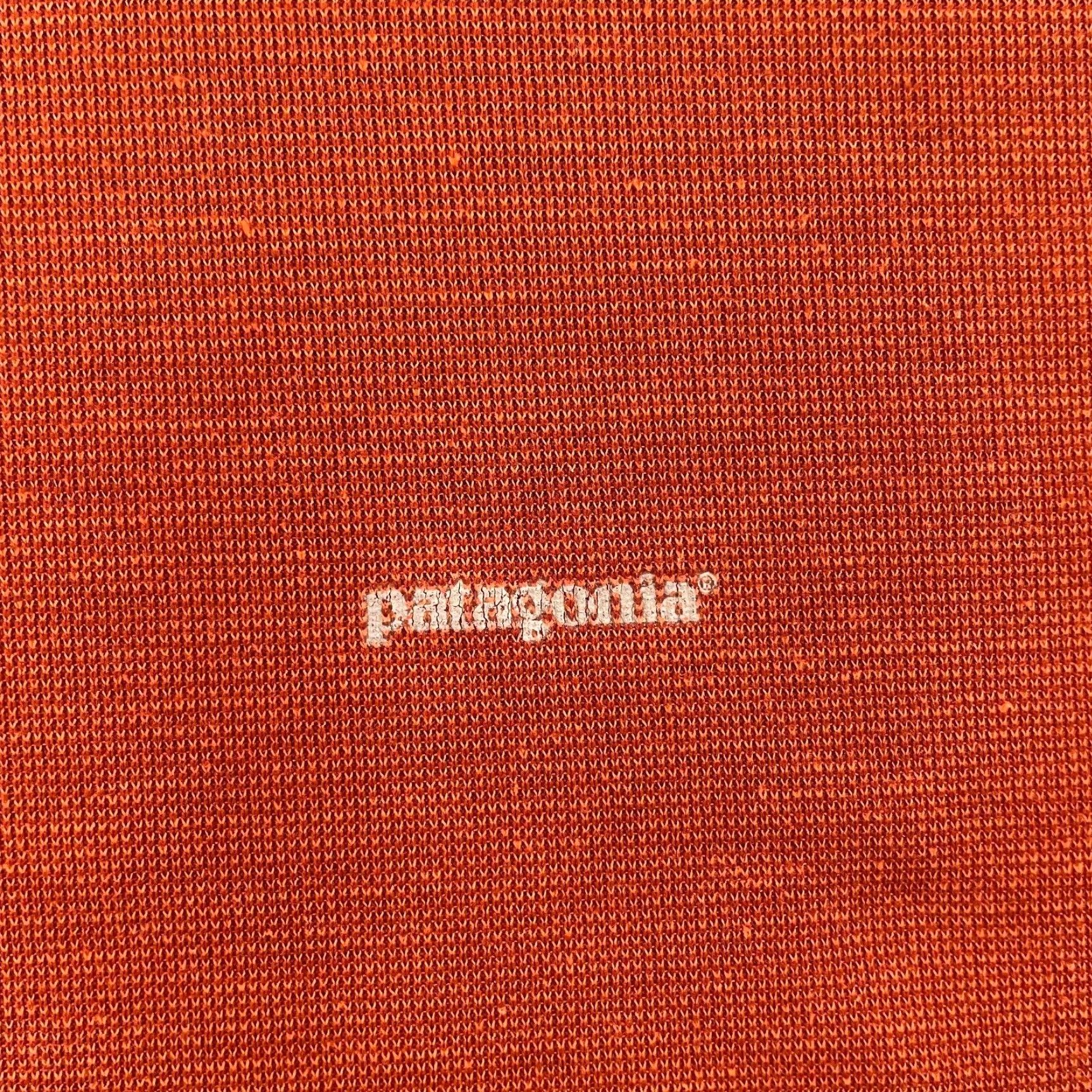 Patagonia Vintage Patagonia Shirt Adult Large Orange Capilene Long Sleeve Pullover Logo Mens L Size US L / EU 52-54 / 3 - 4 Thumbnail