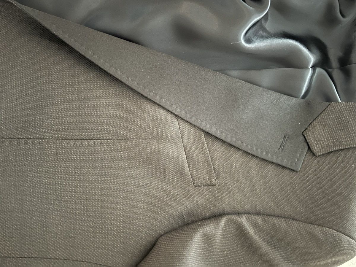 Dolce & Gabbana Dolce & Gabbana wool and silk brown tuxedo jacket Size 38R - 7 Thumbnail