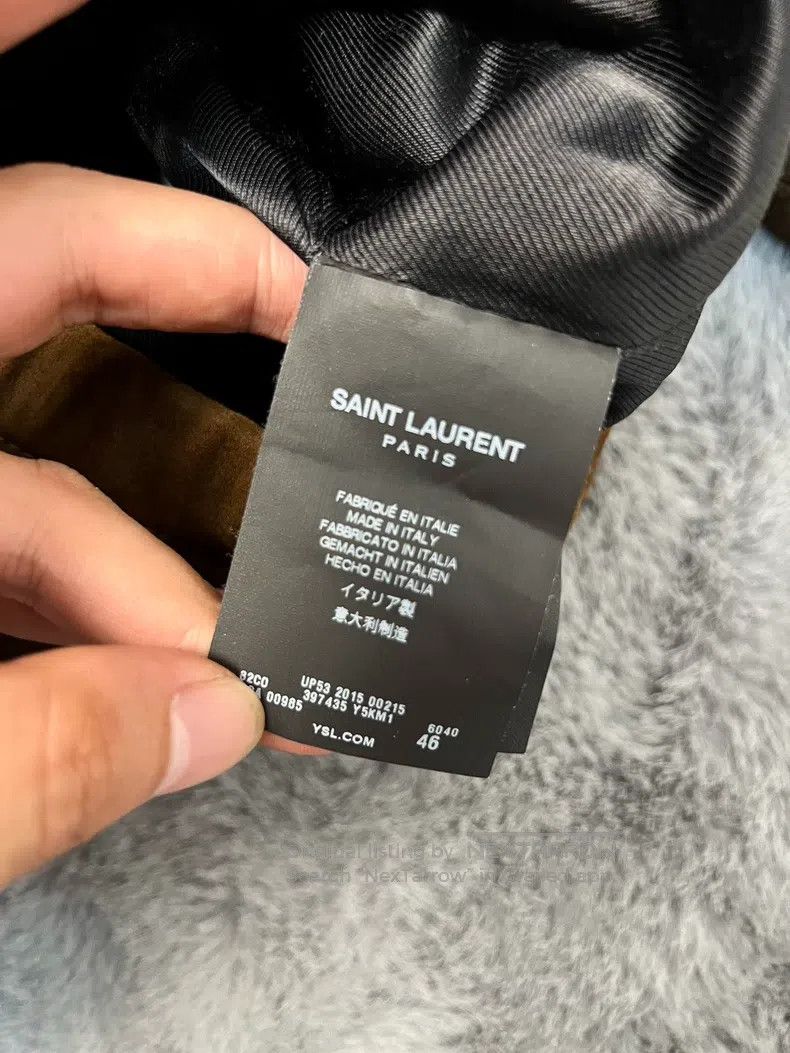 Saint Laurent Paris Saint Laurent Paris Leather Biker Jacket Size US S / EU 44-46 / 1 - 4 Thumbnail
