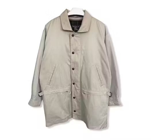 image of Burberry Prorsum x Vintage Burberry’S Multipocket Oversized Jacket, Men's (Size Medium)