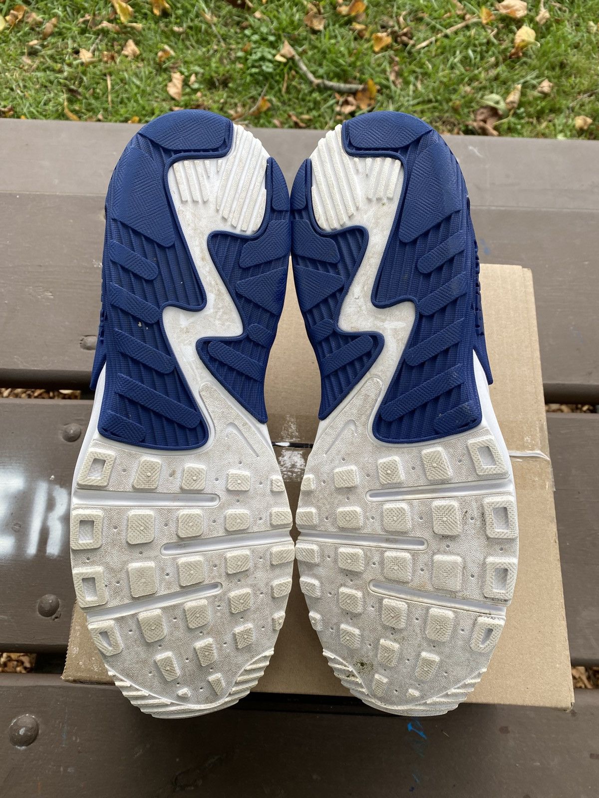 Nike Nike Air Max Excee White Deep Royal CZ9168100 Size 11.5 Men Size US 11.5 / EU 44-45 - 7 Thumbnail