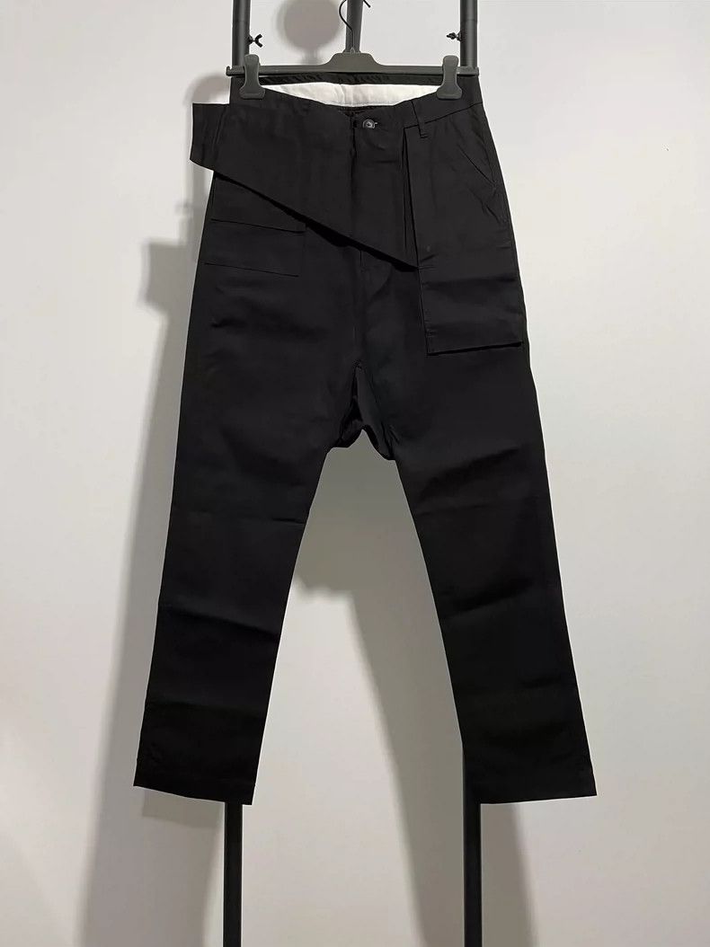 Rick Owens Rick Owens Black Long Pants Size 46- DMC Size US 31 - 1 Thumbnail