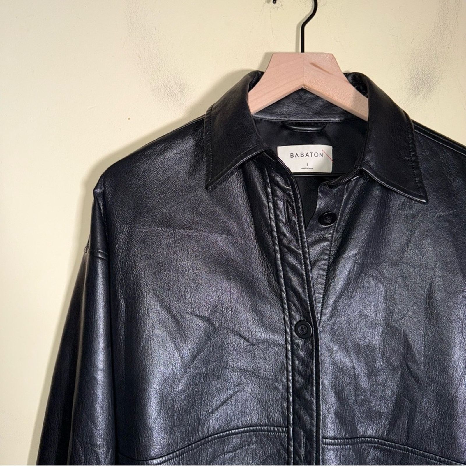 Aritzia ARITIZIA Babaton Pelli vegan leather chic biker Y2K jacket S Size S / US 4 / IT 40 - 6 Thumbnail