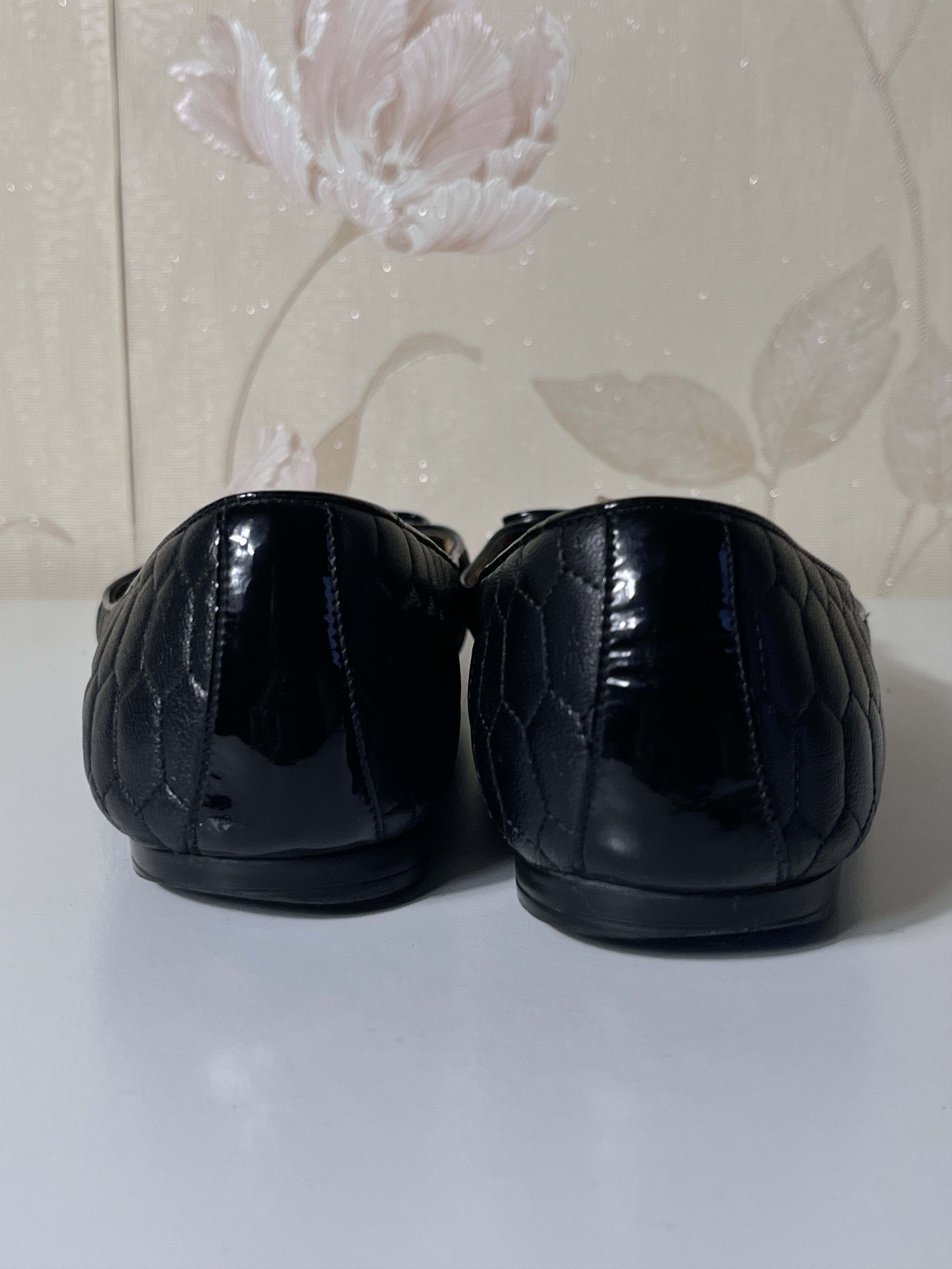 Roberto Cavalli Roberto Cavalli Just Cavalli Black Ballet Flats - Size 38 Size US 7 / IT 37 - 12 Thumbnail