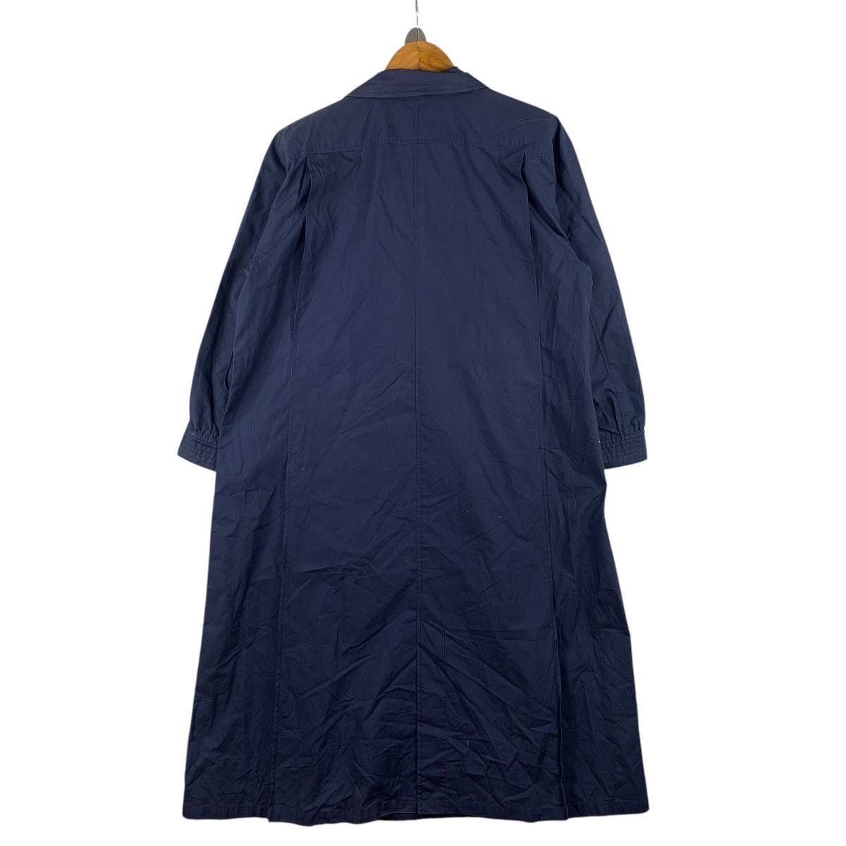 Karl Lagerfeld KARL LAGERFELD Gemany Designer Blue Overcoat Jacket Parka Size US M / EU 48-50 / 2 - 2 Thumbnail