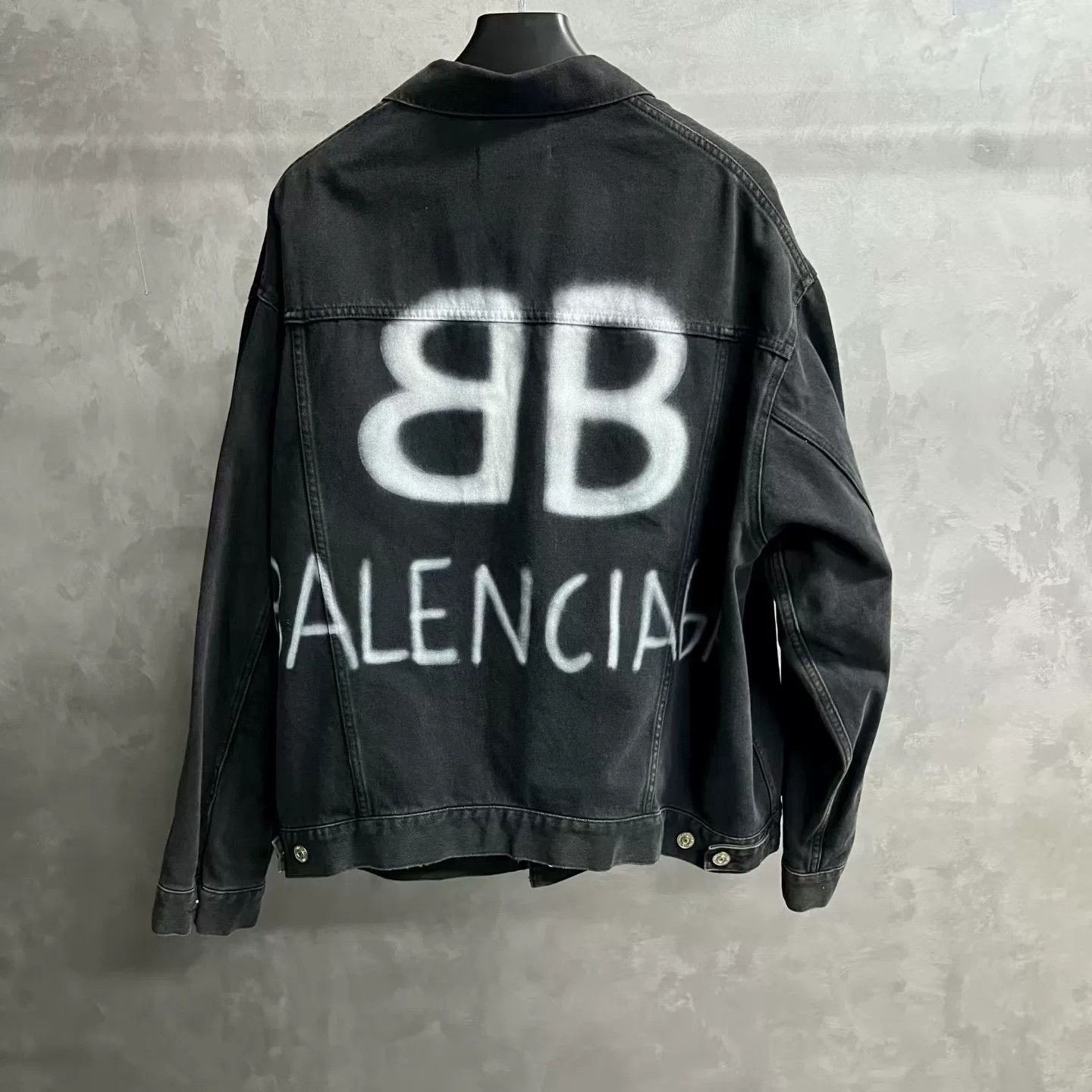 Balenciaga Balenciaga Denim Black Light Jacket xs Men Size US XS / EU 42 / 0 - 1 Thumbnail
