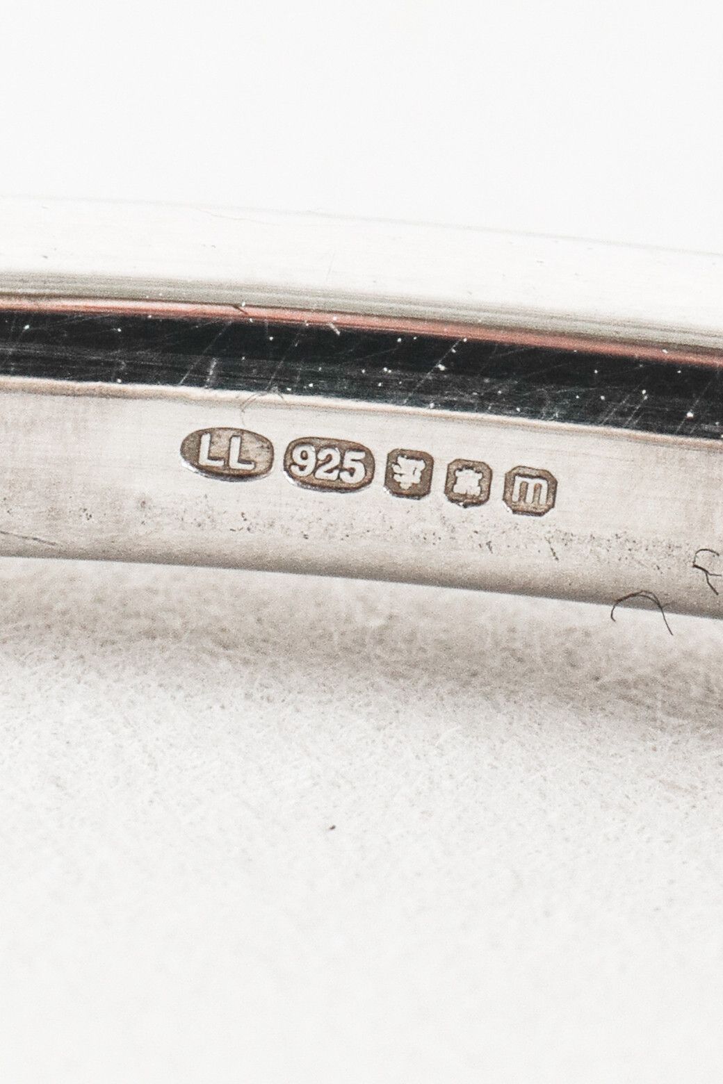 Links Of London Links of London Sterling Silver Logo Bangle Size ONE SIZE - 4 Thumbnail