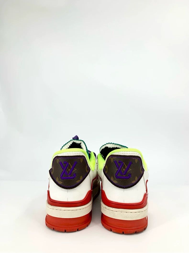 Louis Vuitton Louis Vuitton Trainer logo presbyopia makes old style spor Size US 8 / EU 41 - 4 Thumbnail