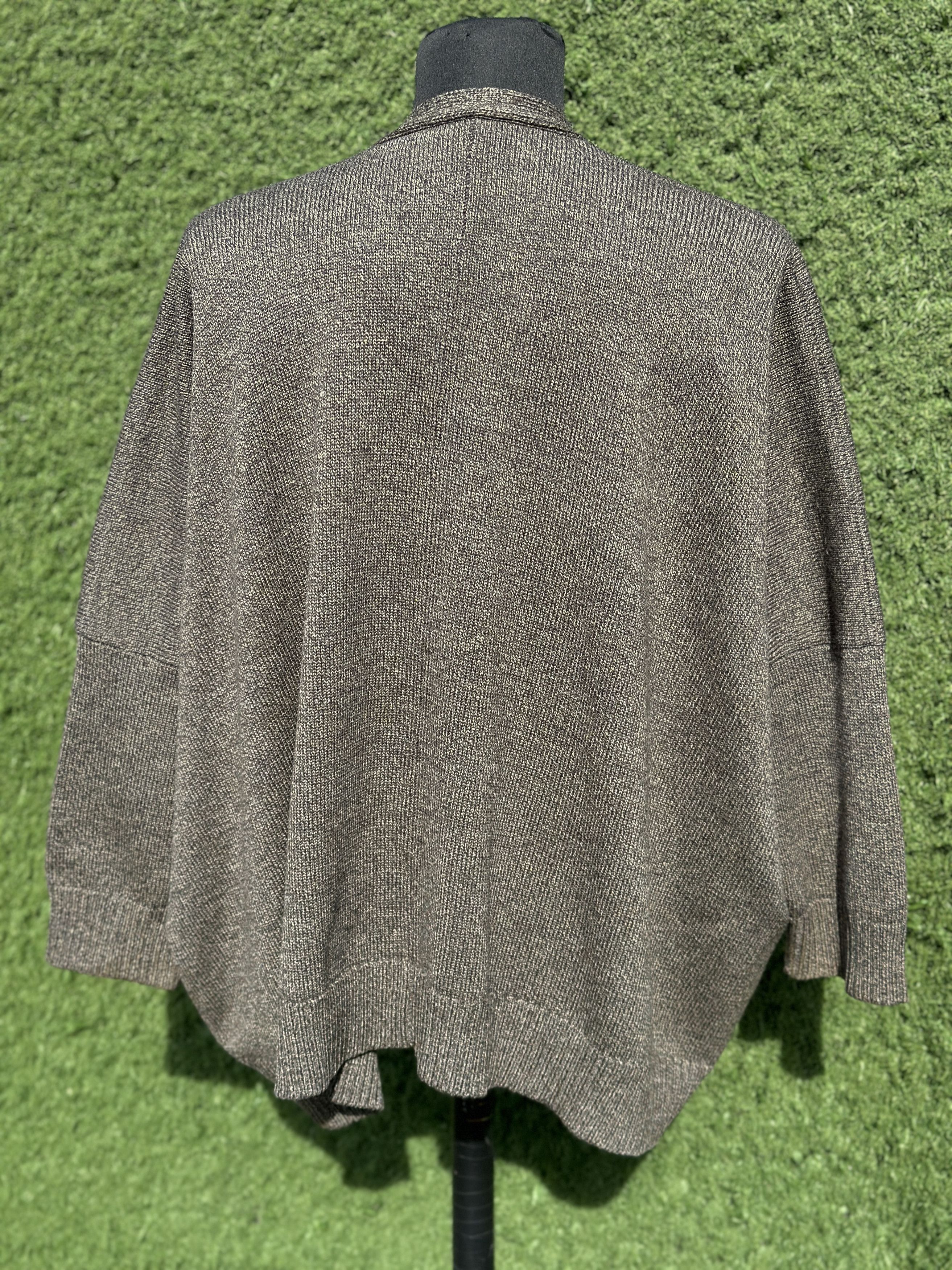 eskandar Eskandar Merino Wool Oversized Cardigan One Size Knit Size ONE SIZE - 4 Thumbnail