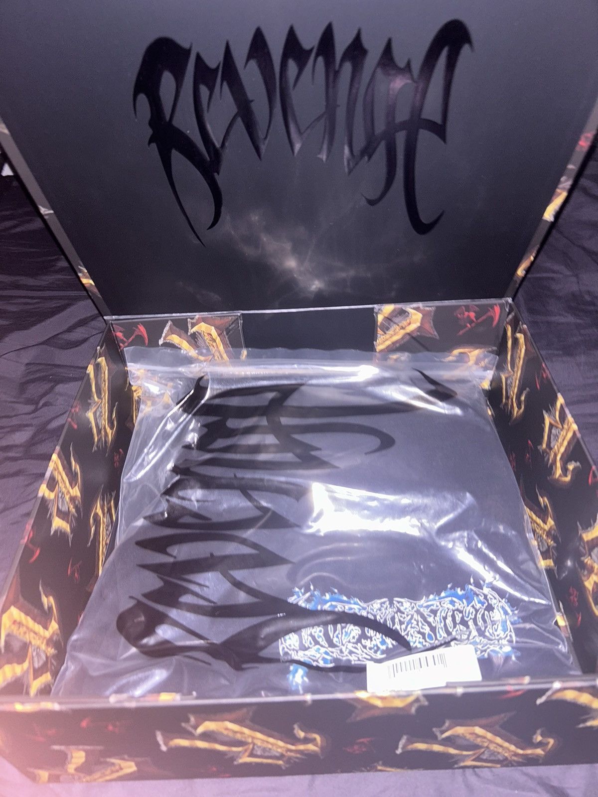 Revenge Ski Mask’s 11th dimension shorts Black/blue Size US 39 - 1 Thumbnail