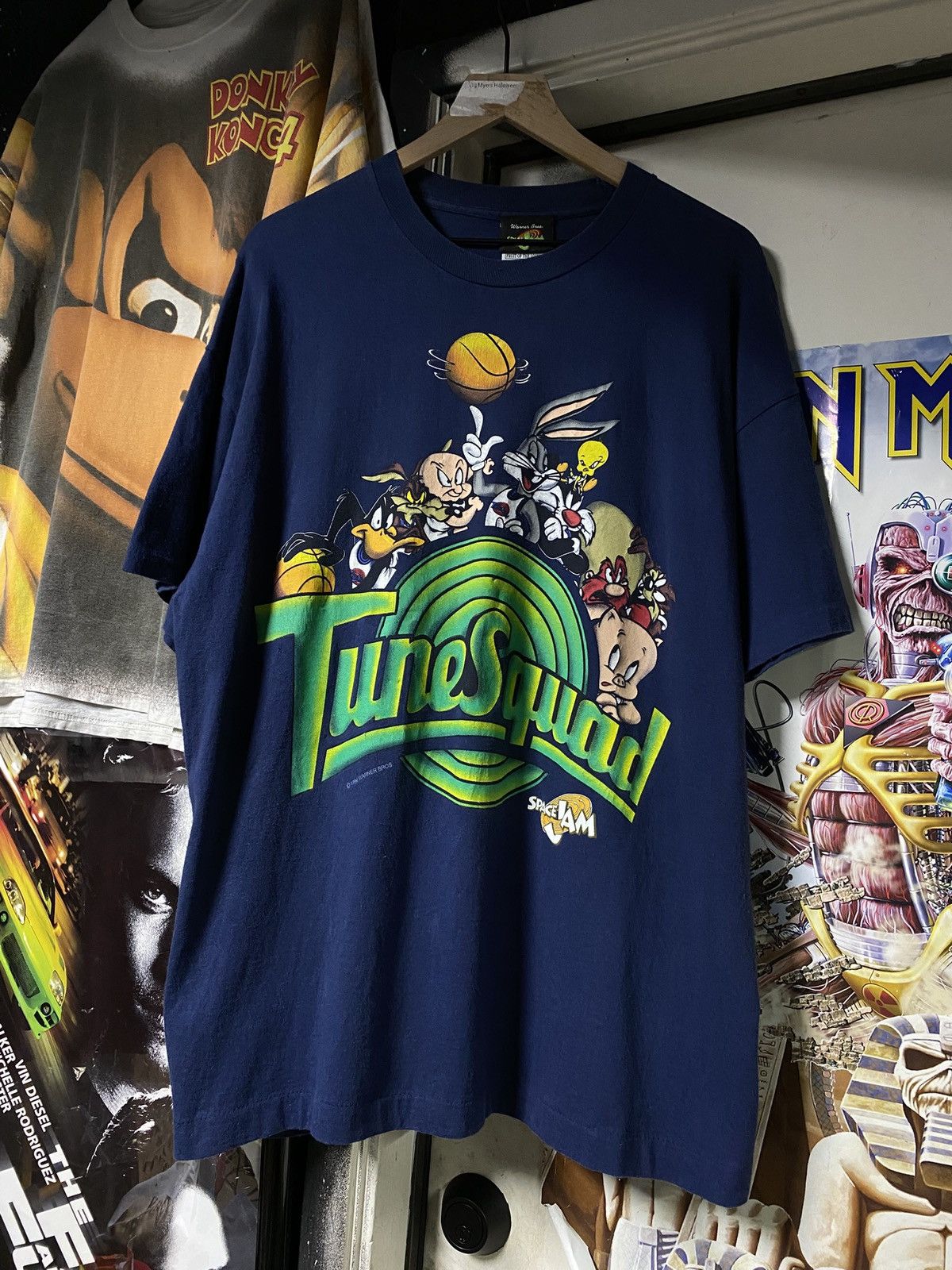 Other Vintage 90’s Looney Tunes Space Jam Movie Tee Shirt XLarge Size US XL / EU 56 / 4 - 4 Thumbnail