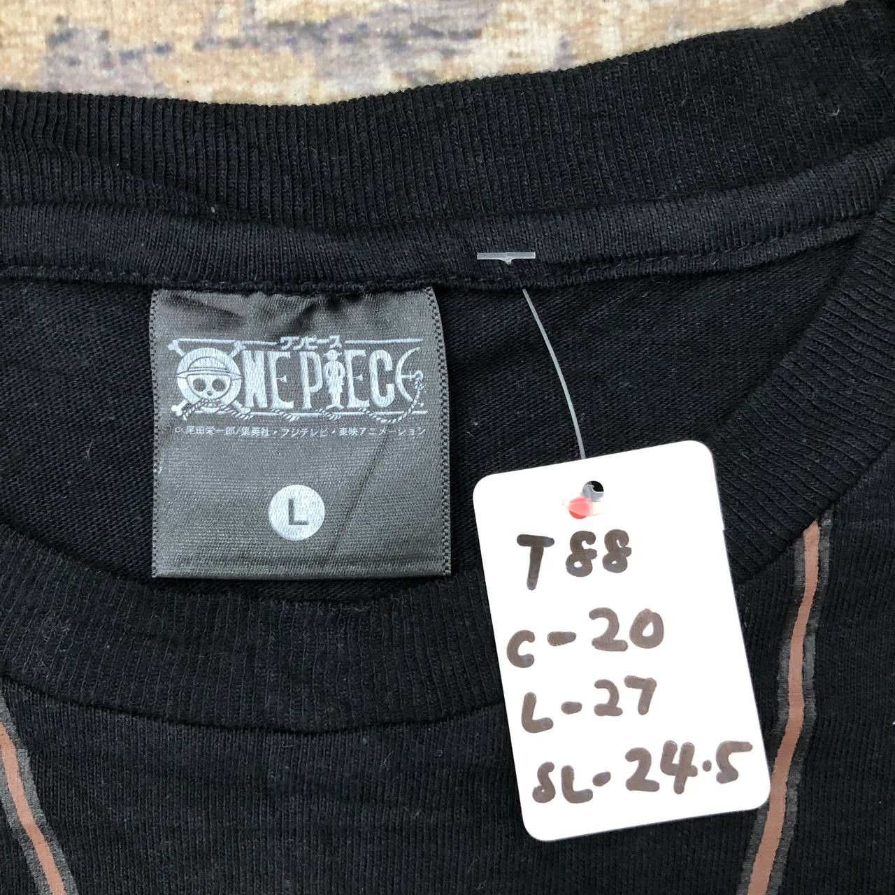 Anime × Japanese Brand × One Piece T88 ONE PIECE PORTGAS D.ACE WHITE BEARD LONG SLEEVE TEE Size US M / EU 48-50 / 2 - 7 Thumbnail