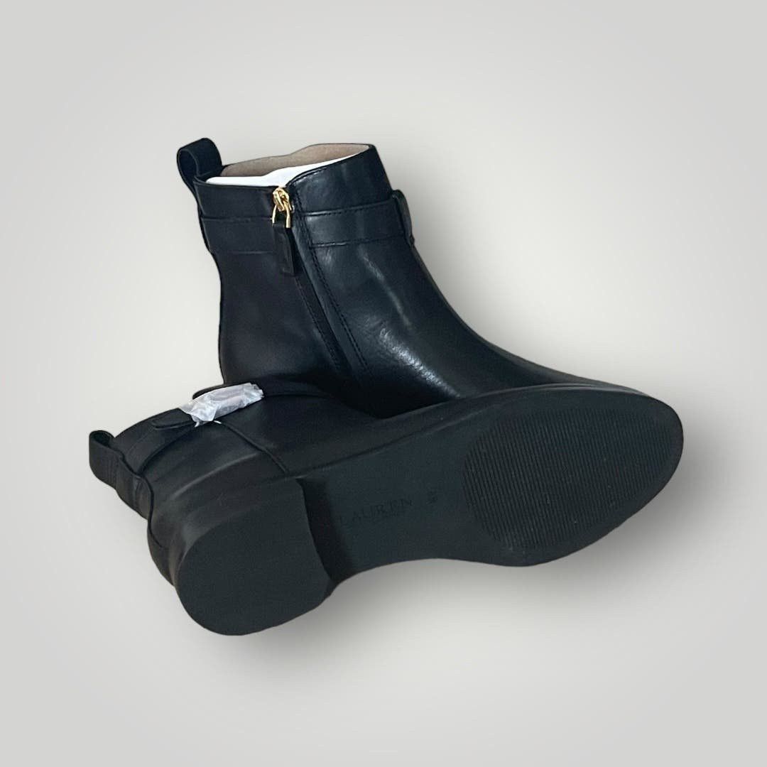 Lauren Ralph Lauren Lauren Ralph Lauren Mid Calf Strap Ankle Boots 8 Size US 8 / IT 38 - 2 Thumbnail