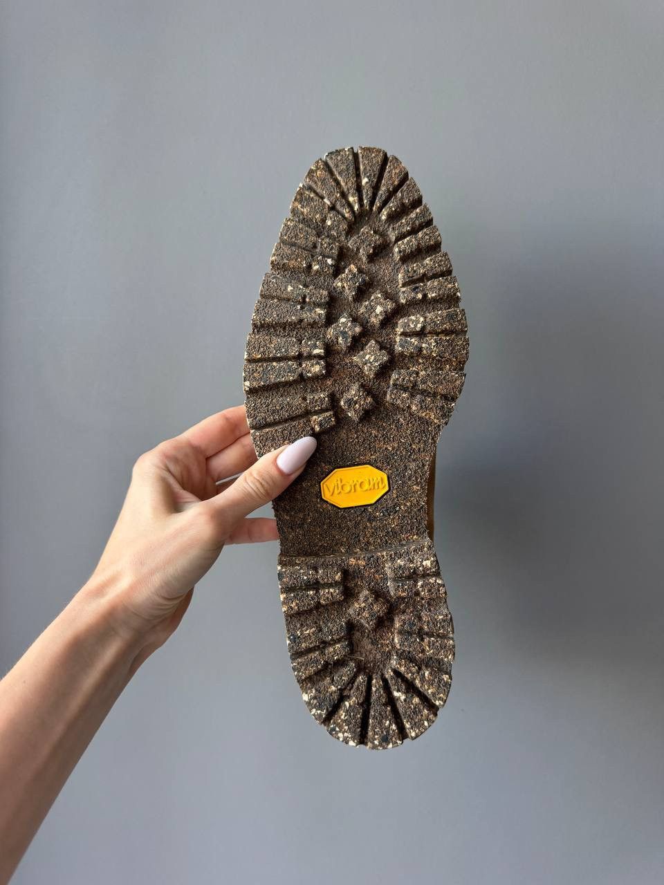 Japanese Brand RRP 1100$ Caulaincourt Leather Sued Vibram Shoes Size US 8 / EU 41 - 5 Thumbnail