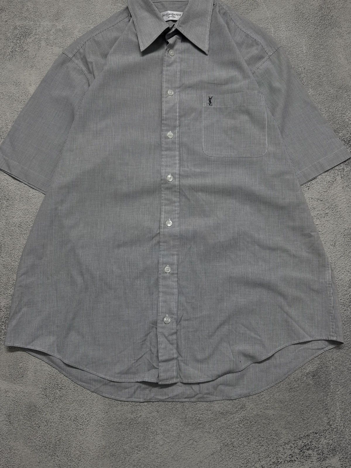 Yves Saint Laurent Vintage Yves Saint Laurent YSL Shirt Luxury Size US L / EU 52-54 / 3 - 7 Thumbnail