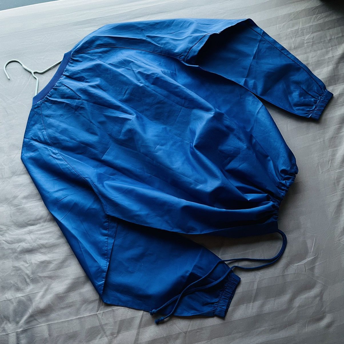 Adidas × Vintage 80's Adidas Nylon Water Proof Long Sleeve Size US M / EU 48-50 / 2 - 4 Thumbnail