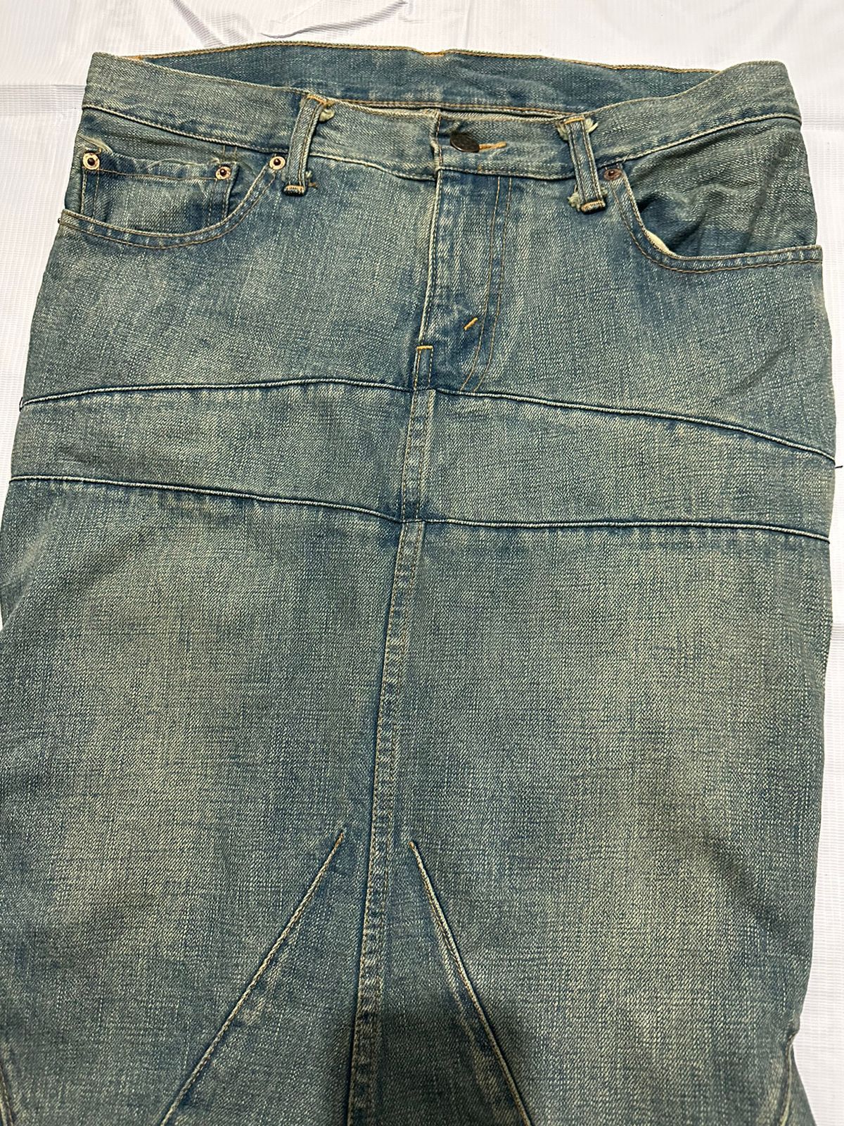 Comme des Garcons × Junya Watanabe 🔥Junya Watanabe Comme Des Garcons FW 2004 Mermaid Skirt Size 30" / US 8 / IT 44 - 2 Thumbnail