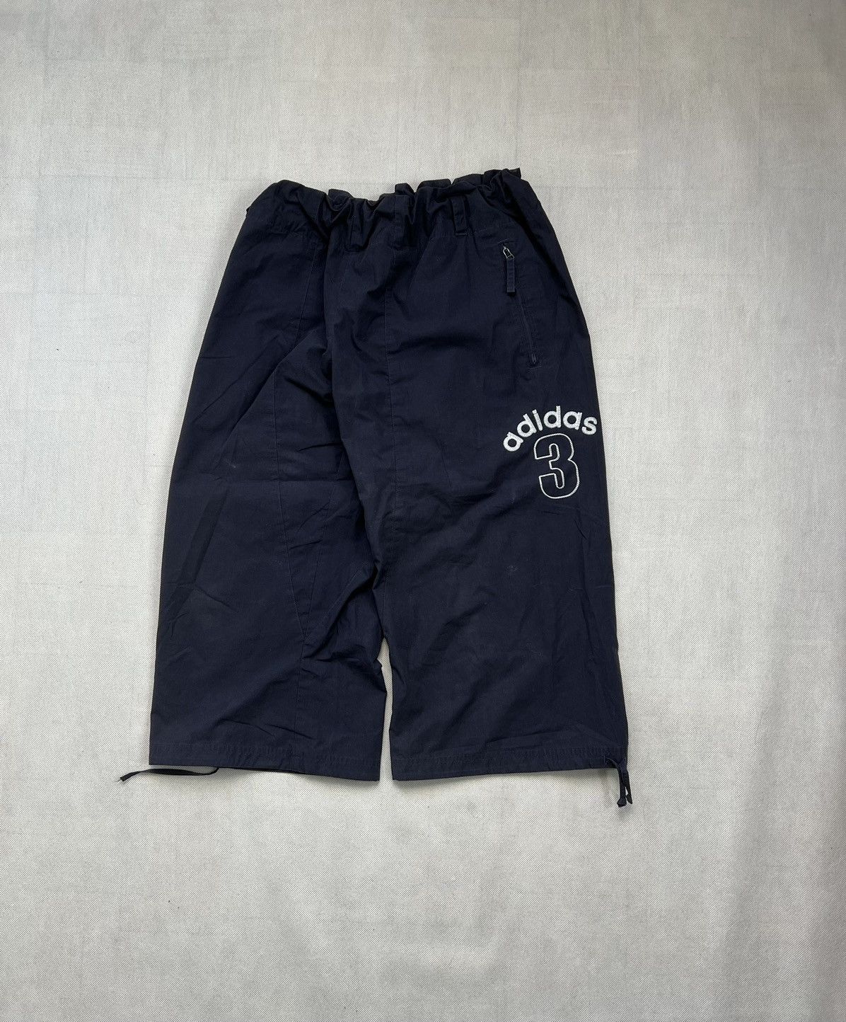 Adidas × Vintage Baggy Shorts Adidas 3 Big Logo Vintage 00’s Size US 34 / EU 50 - 2 Thumbnail