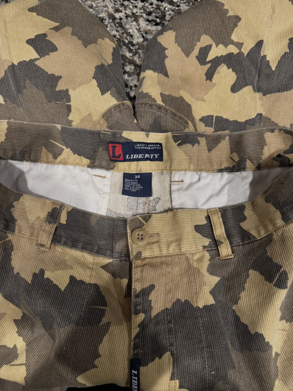Other Vintage liberty camo shorts Size US 34 / EU 50 - 5 Thumbnail