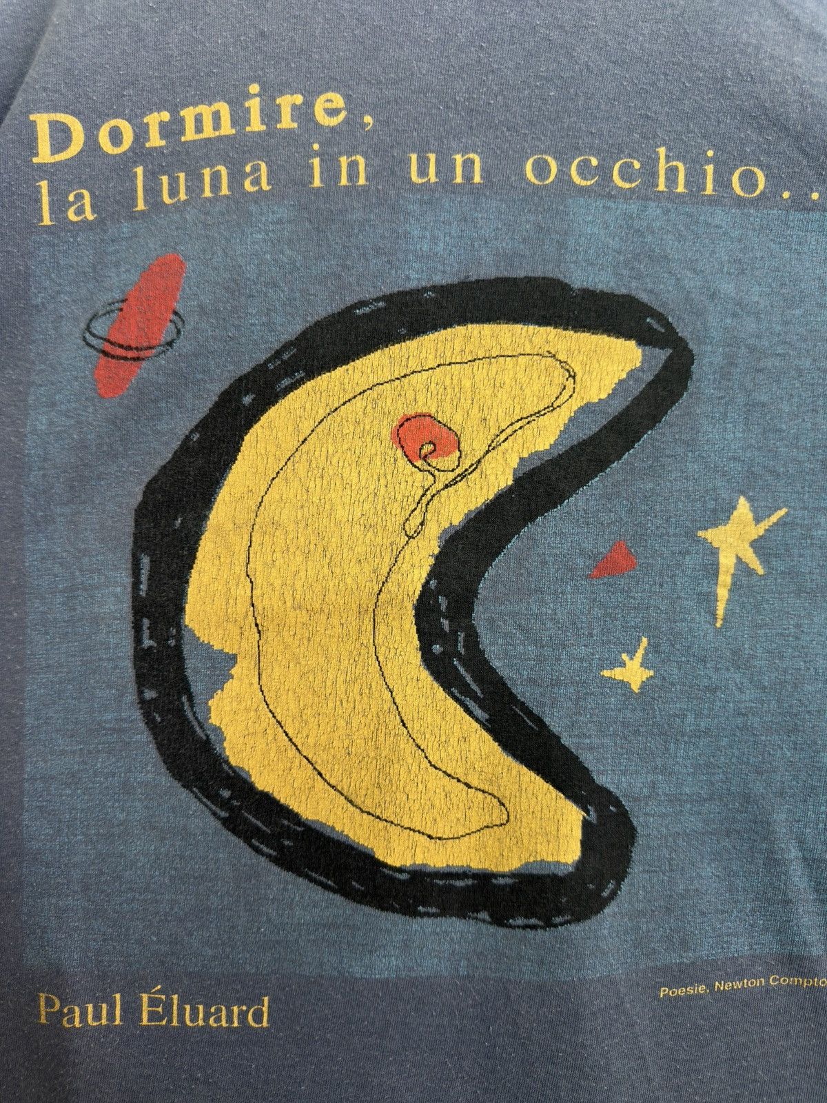Arts & Science Paul Éluard Dormire, la luna in un occhio il sole nell’altro Size US XL / EU 56 / 4 - 3 Thumbnail