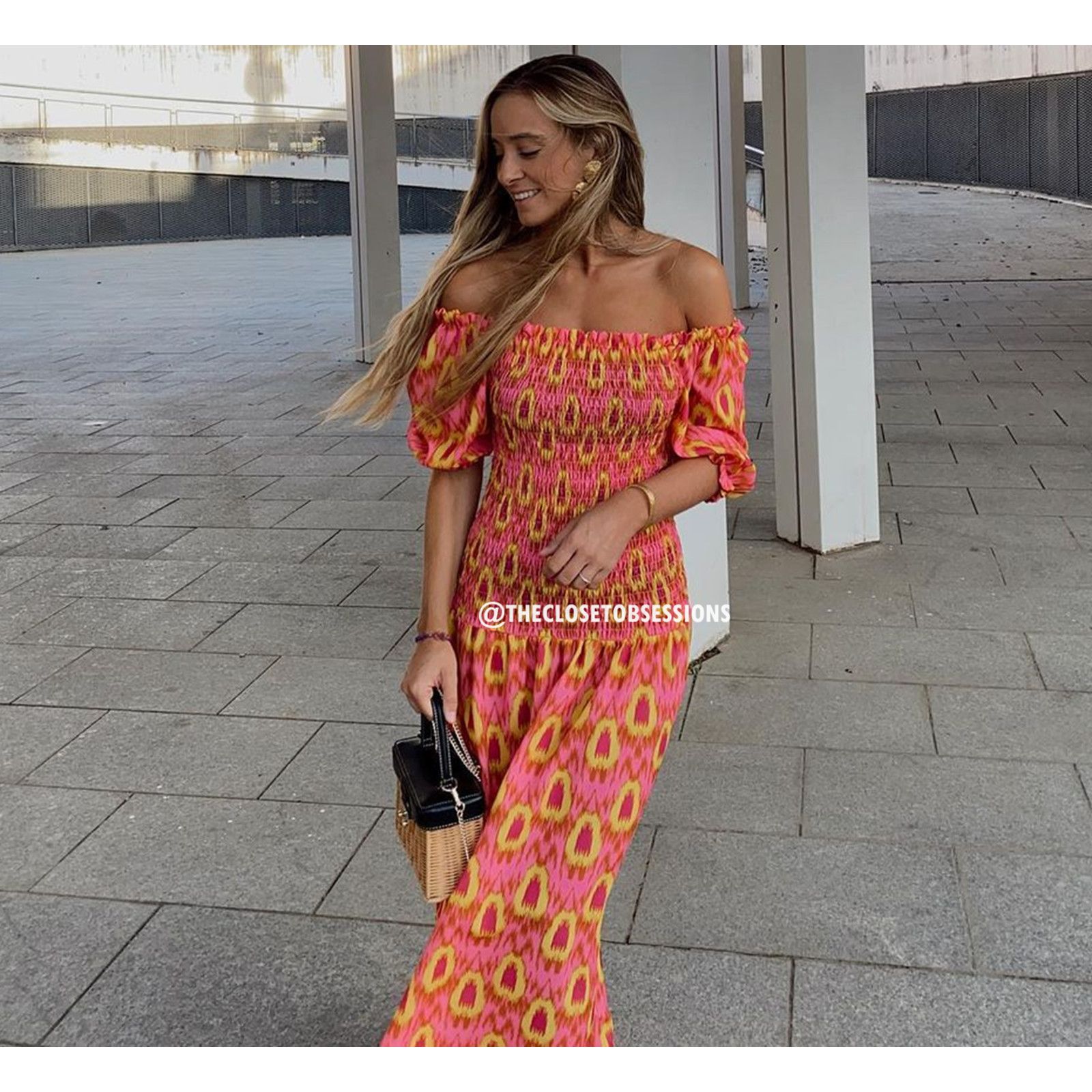 Zara ZARA BLOGGER FAVE!!! Long Dress with Balloon Sleeves NWT Size M / US 6-8 / IT 42-44 - 16 Thumbnail