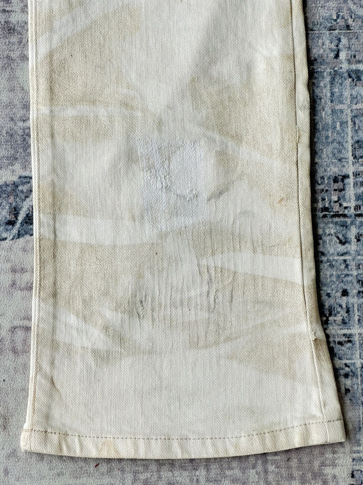 Tornado Mart Tornado Mart Flared Washed Denim / GOA Style Size US 35 - 6 Thumbnail