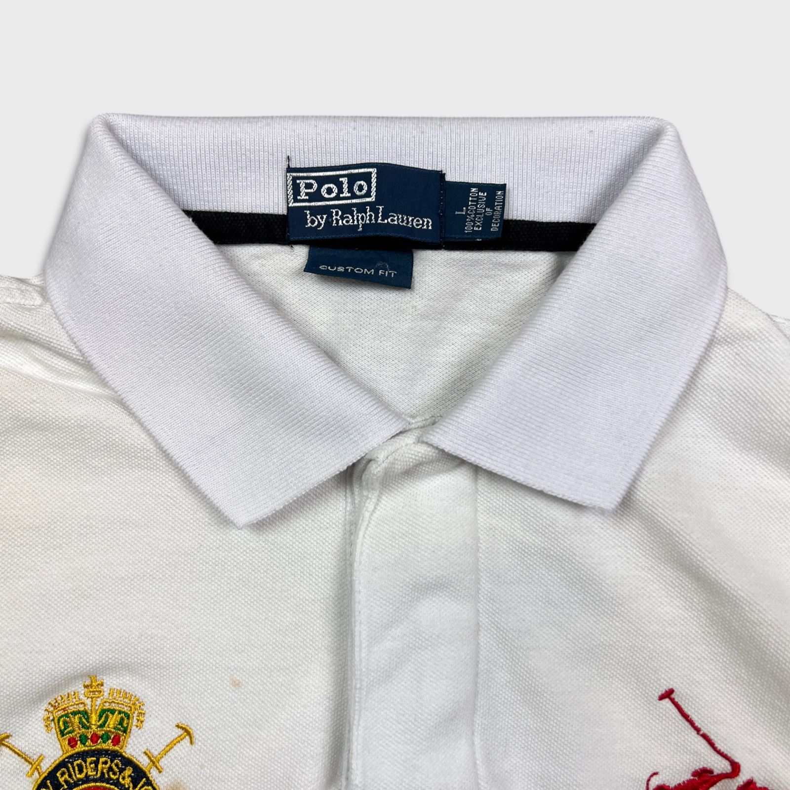 Polo Ralph Lauren Polo Ralph Lauren Shirt County Riders Jockey Club Stampede Size US M / EU 48-50 / 2 - 2 Thumbnail