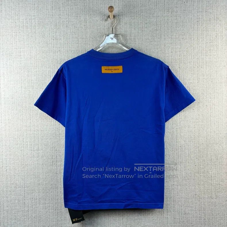 Louis Vuitton Louis Vuitton FW22 Solid Embossed Logo Crew Neck Short Sle Size US S / EU 44-46 / 1 - 4 Thumbnail