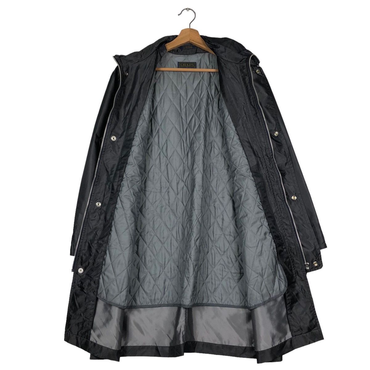 Japanese Brand 🔥Vintage Long Jacket Waxed Design Chaps Ralph Laure Size US S / EU 44-46 / 1 - 13 Thumbnail