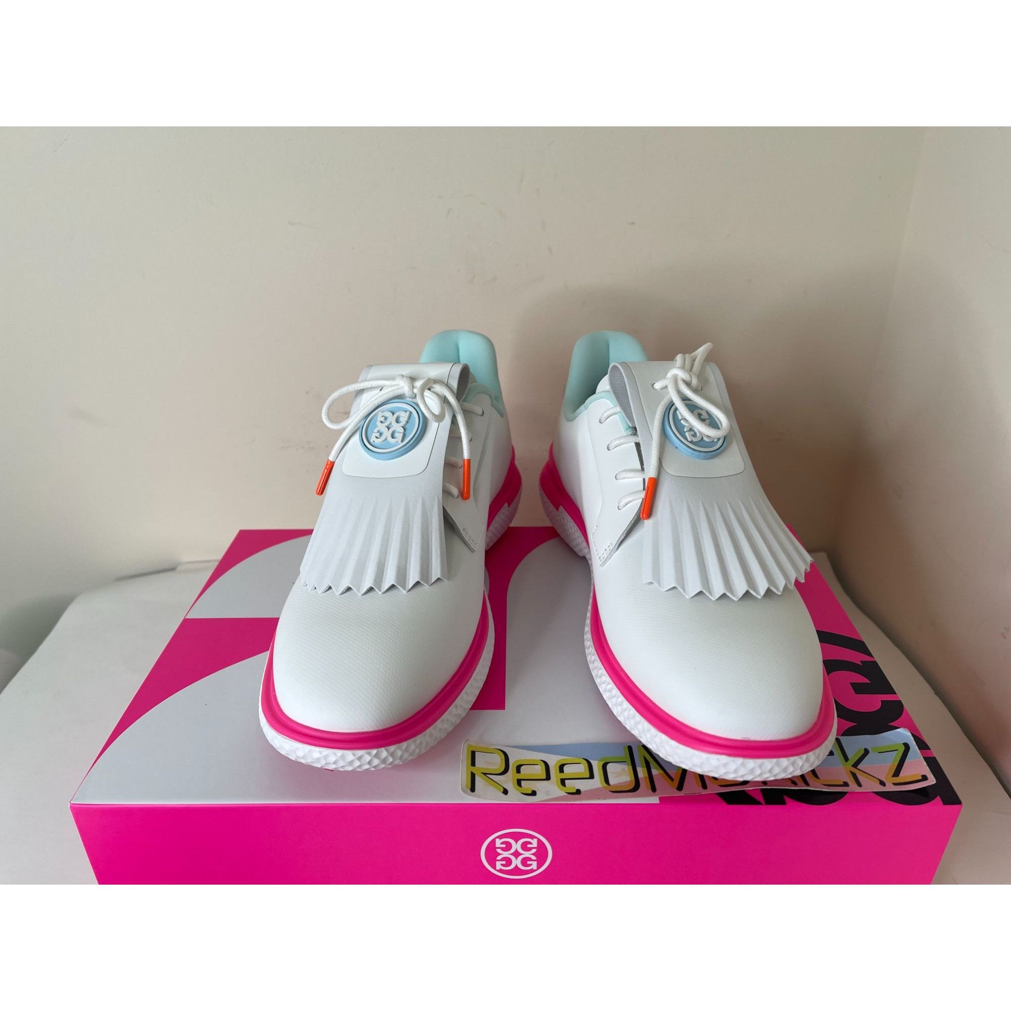 G/FORE G/FORE GALLIVAN2R KILTIE GOLF SHOES PINK WOMENS 7.5US Size US 7.5 / IT 37.5 - 4 Thumbnail